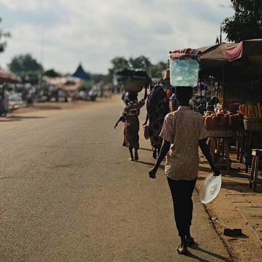 ベナンの街並み