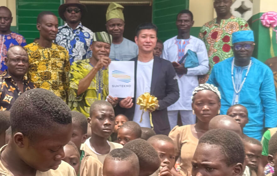 ベナン共和国教育環境を届けたい